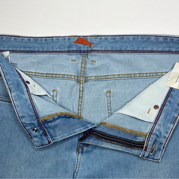 Tommy Bahama Blue Antigua Cove Jeans 34 x 30 36 x 30 TD121053 Light Wash Stretch - Picture 5 of 15